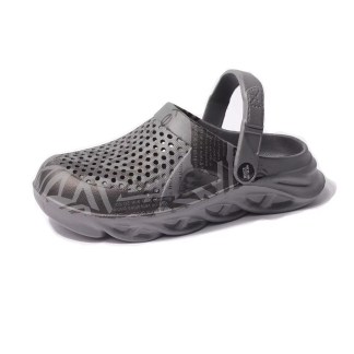 Black Soft Sole Closed-Toe EVA Clogs