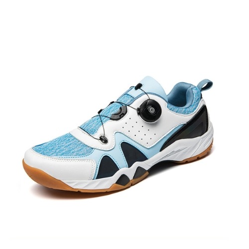 blue mesh tennis shoes