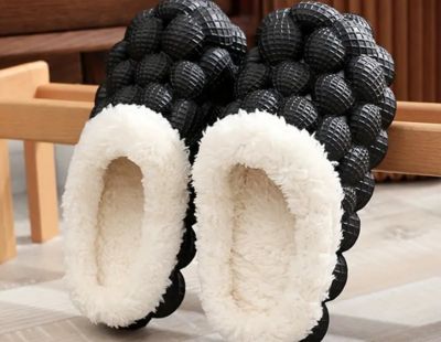 EVA injection-plush slippers 2