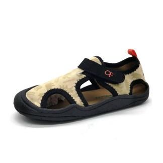 HEVA - Children's Prints Beach Sandals Brown