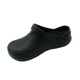 HEVA - EVA Summer Sports Flats Clogs Black