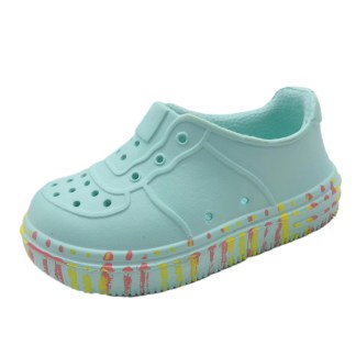 HEVA - Wholesale Children's Cute and colorful summer Eva Clogs Green
