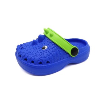 Kids' Blue 3D Dinosaur EVA Clogs