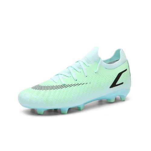 Light Green Mesh Football Cleats