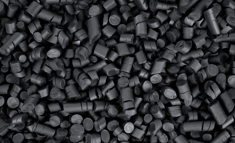 Synthetic rubber particles