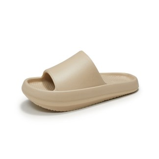 White Negative Heel Slipper